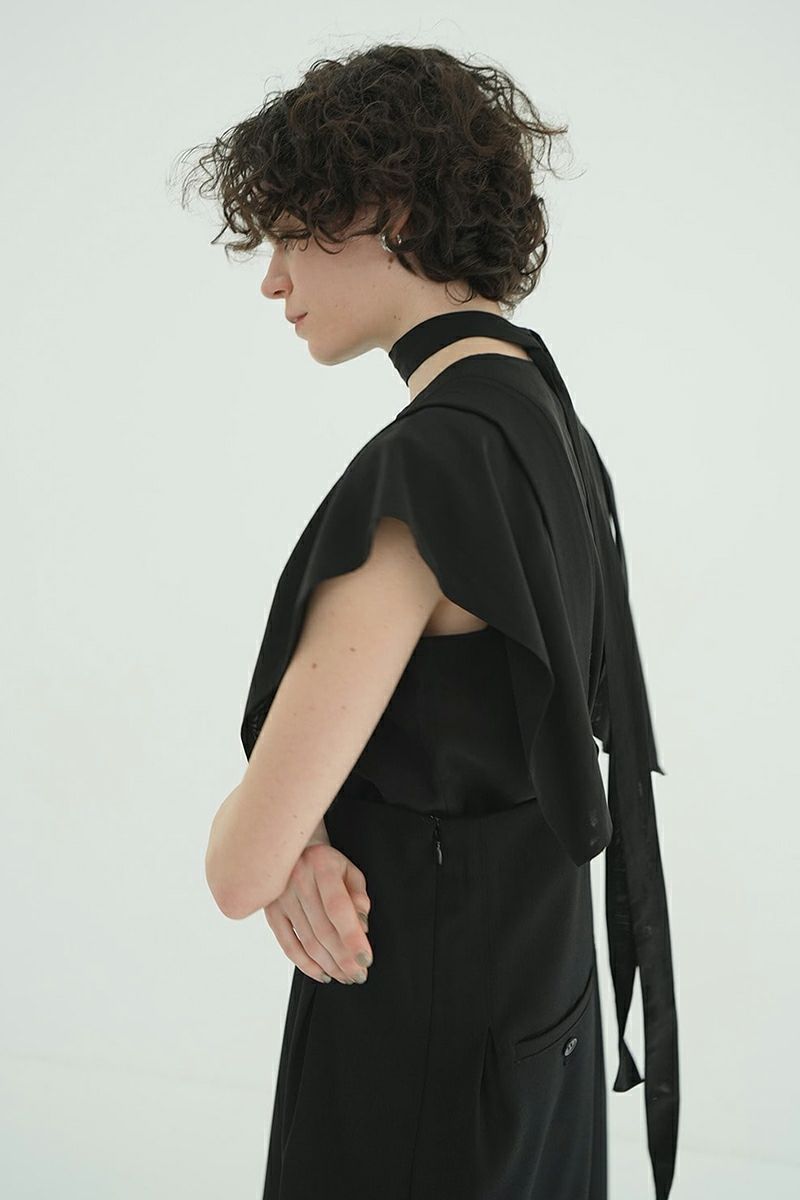  CLANE(クラネ) > SQUARE SLEEVE BLOUSE スクエアスリーブブラウス 18122-4182