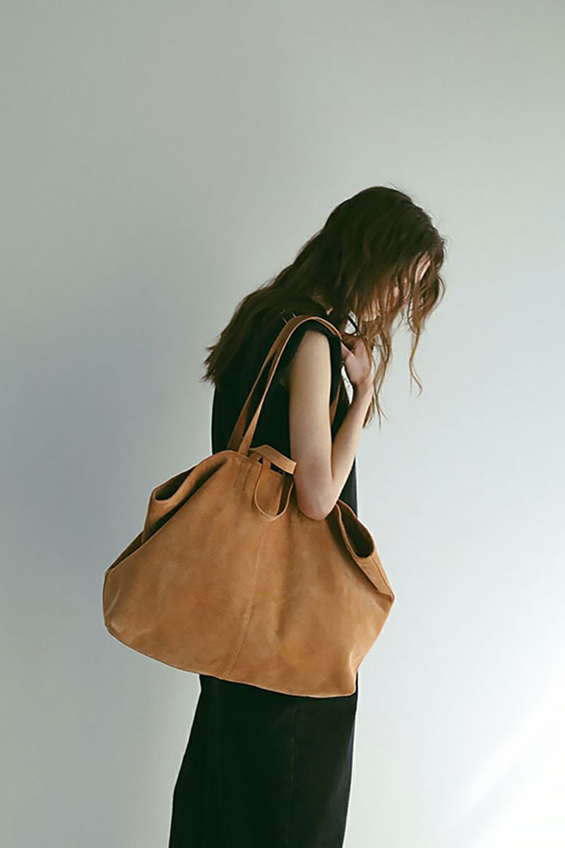 ETRE TOKYO(エトレトウキョウ) スウェードピッグトートバッグ 1225370182