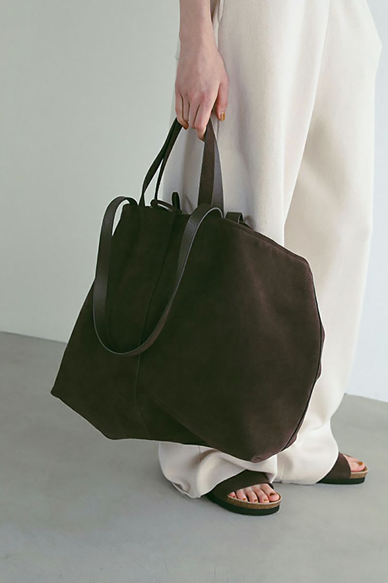 ETRE TOKYO(エトレトウキョウ) スウェードピッグトートバッグ 1225370182