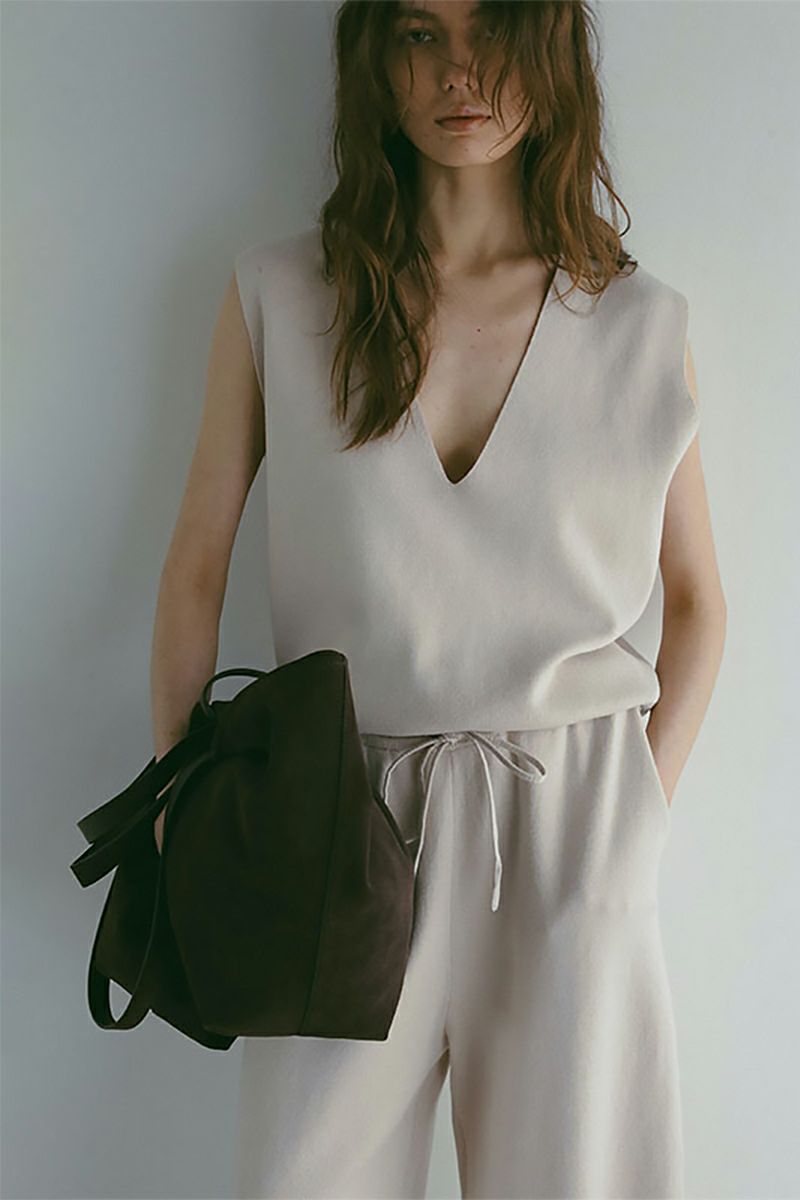 ETRE TOKYO(エトレトウキョウ) スウェードピッグトートバッグ 1225370182