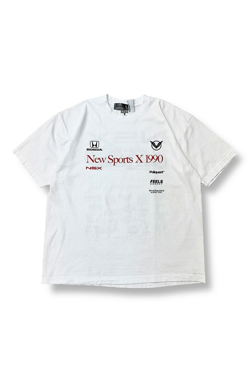 Poliquant(ポリクアント) THE NEW SPORTS X 1990 S/S TEE ニュースポーツ半袖Tシャツ 2502024