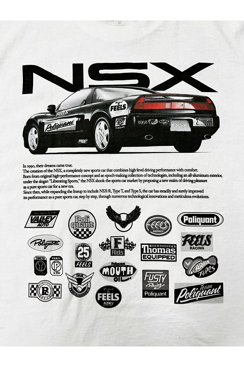 Poliquant(ポリクアント) THE NEW SPORTS X 1990 S/S TEE ニュースポーツ半袖Tシャツ 2502024