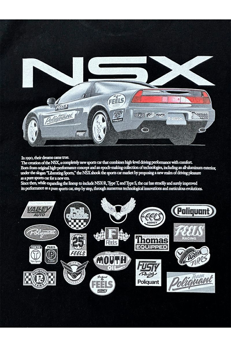 Poliquant(ポリクアント) THE NEW SPORTS X 1990 S/S TEE ニュースポーツ半袖Tシャツ 2502024