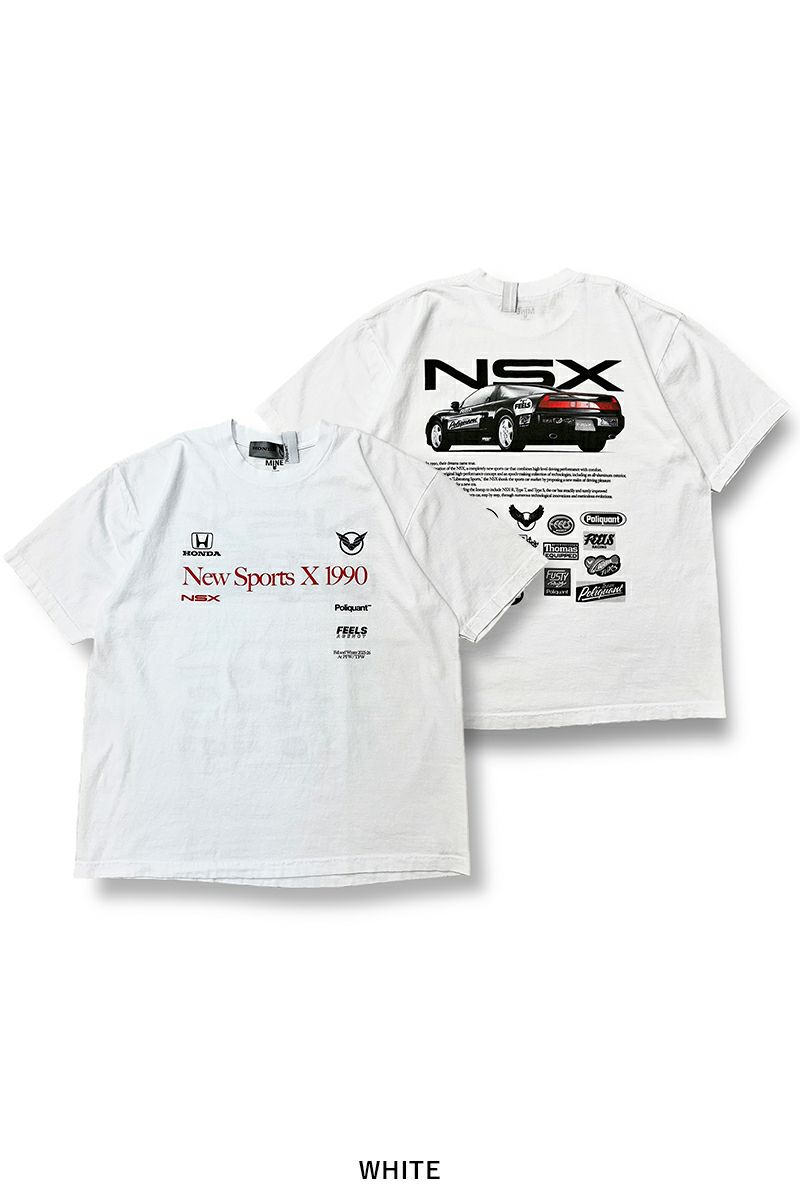 Poliquant(ポリクアント) THE NEW SPORTS X 1990 S/S TEE ニュースポーツ半袖Tシャツ 2502024