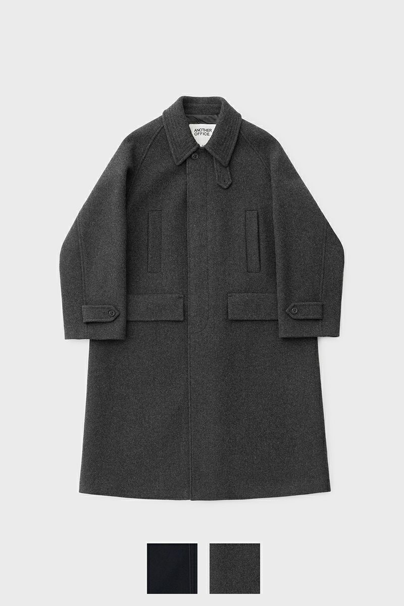 ANOTHER OFFICE(アナザーオフィス) Voyager Bold Balmacaan Coat ボイジャーボールドバルマカーンコート AOEFCT002