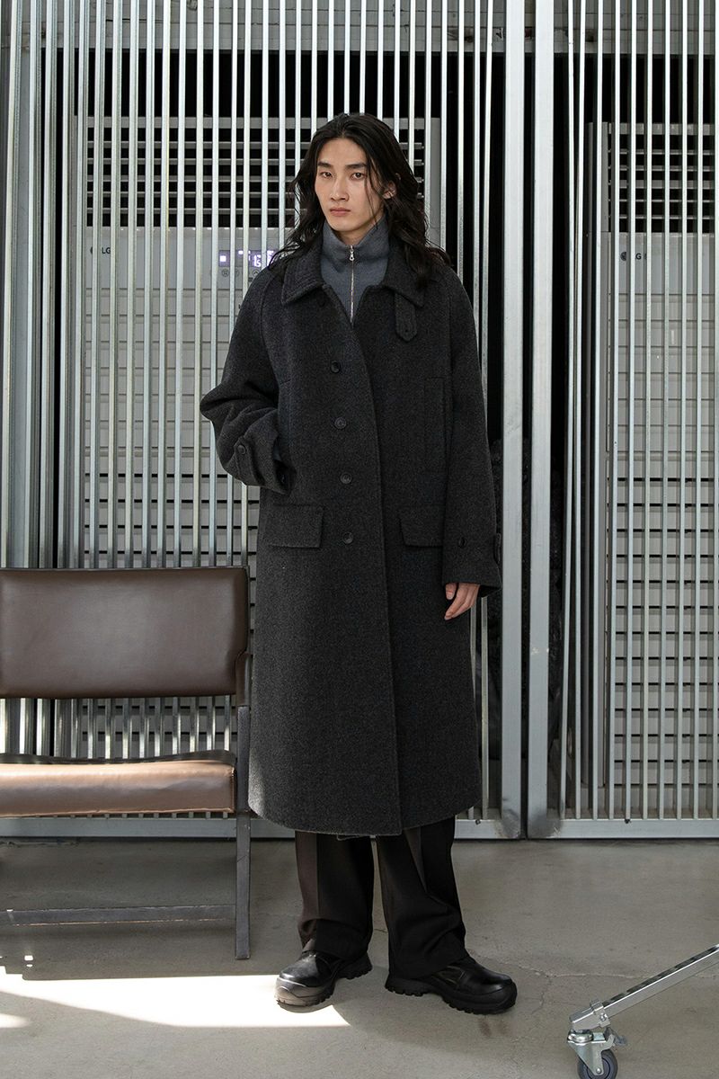 ANOTHER OFFICE(アナザーオフィス) Voyager Bold Balmacaan Coat ボイジャーボールドバルマカーンコート AOEFCT002