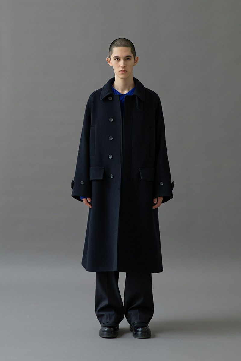 ANOTHER OFFICE(アナザーオフィス) Voyager Bold Balmacaan Coat ボイジャーボールドバルマカーンコート AOEFCT002