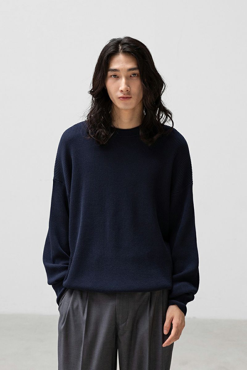 ANOTHER OFFICE(アナザーオフィス) Ordinary Knit-Pullover オーディナリーニットプルオーバー AOEFKN004