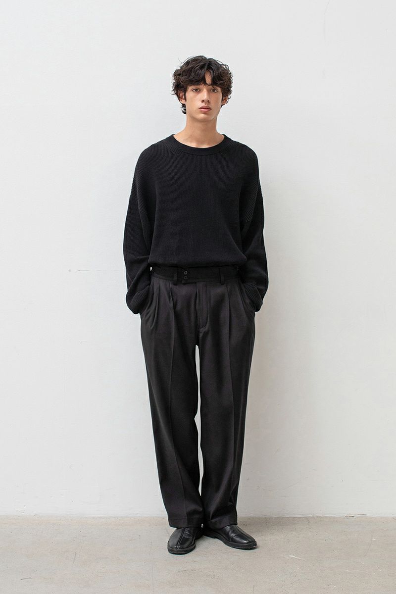 ANOTHER OFFICE(アナザーオフィス) Ordinary Knit-Pullover オーディナリーニットプルオーバー AOEFKN004
