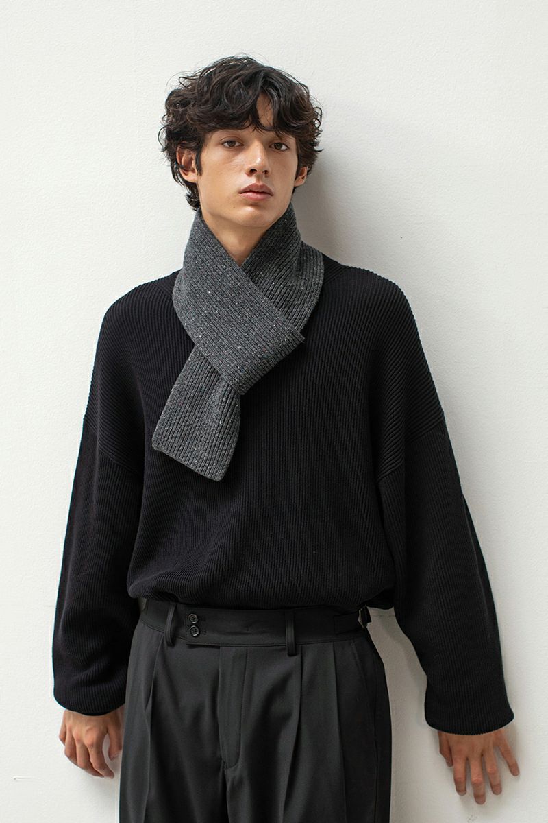 ANOTHER OFFICE(アナザーオフィス) Layer Donegal Muffler レイヤードニゴールマフラー AOEFMF001