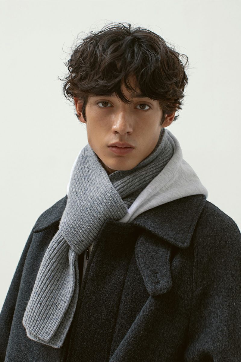 ANOTHER OFFICE(アナザーオフィス) Layer Donegal Muffler レイヤードニゴールマフラー AOEFMF001