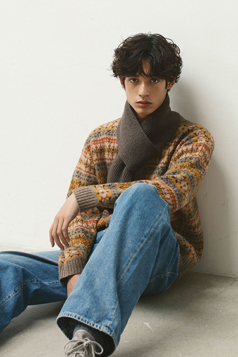 ANOTHER OFFICE(アナザーオフィス) Layer Muffler レイヤーマフラー AOEFMF002
