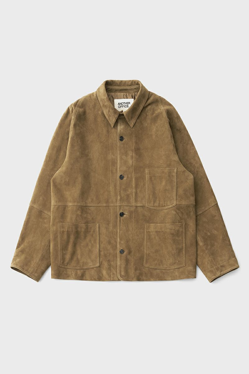 ANOTHER OFFICE(アナザーオフィス) Leather Coverall Jacket レザーカバーオールジャケット AOEWLJ003