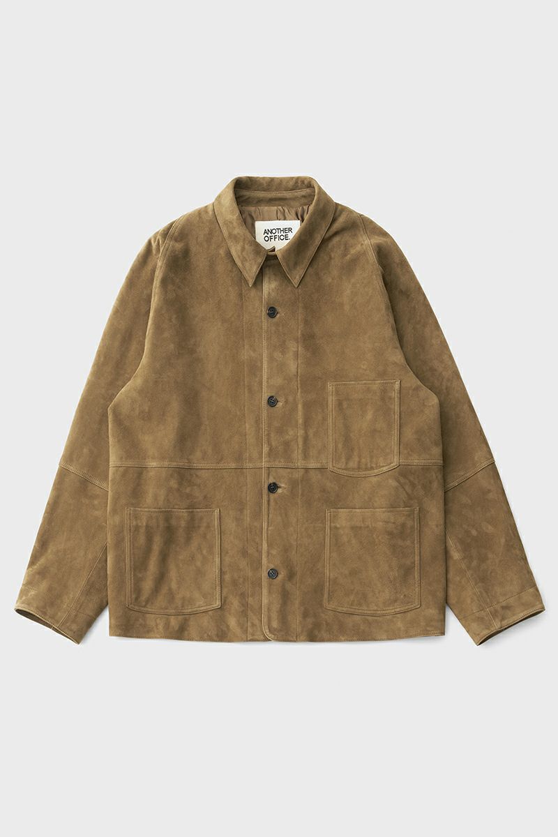 ANOTHER OFFICE(アナザーオフィス) Leather Coverall Jacket レザーカバーオールジャケット AOEWLJ003