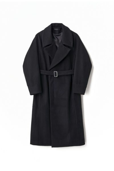 JUHA(ユハ) BELTED OVER COAT ベルトオーバーコート 10220102