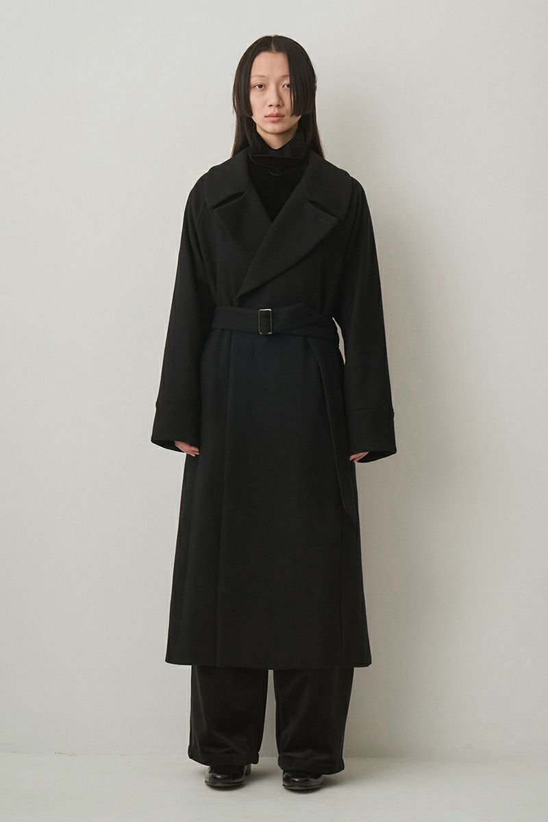 JUHA(ユハ) BELTED OVER COAT ベルトオーバーコート 10220102
