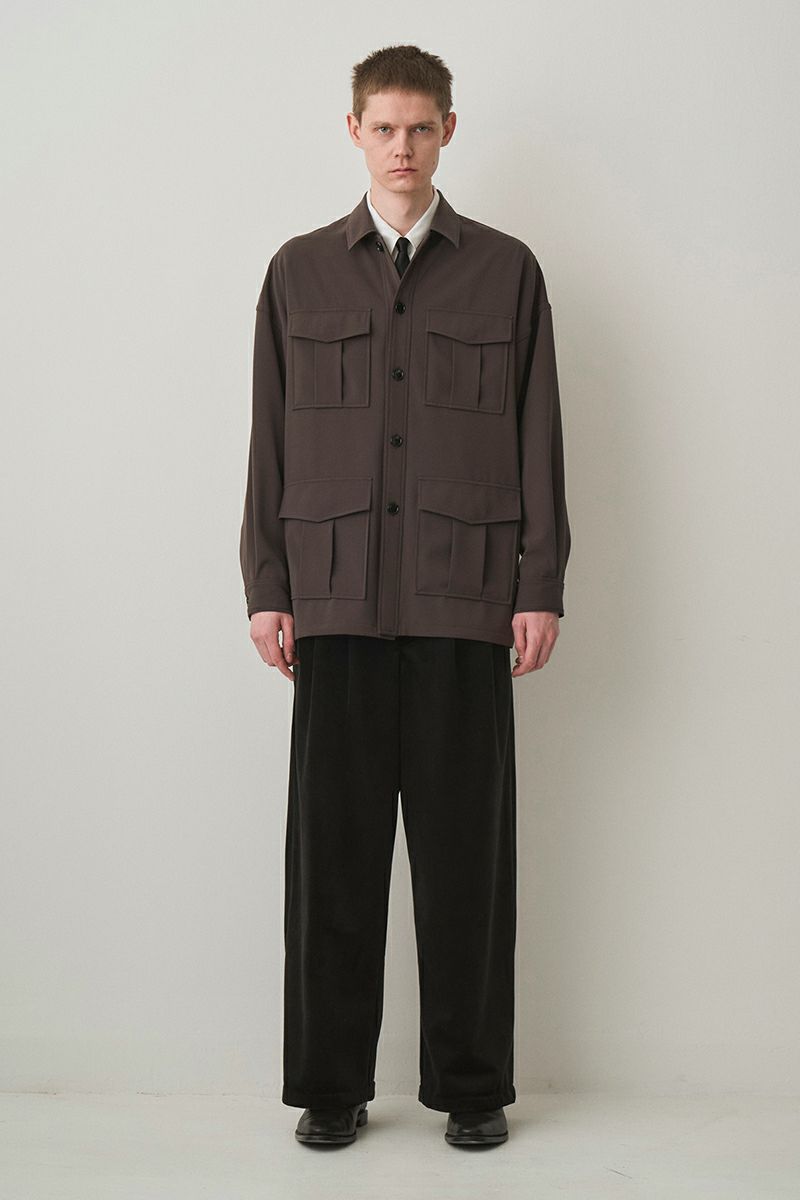 JUHA(ユハ)OVERSIZED SAFARI JACKET オーバーサイズサファリジャケット 10220702