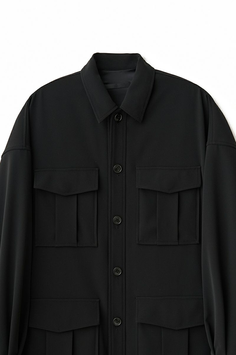 JUHA(ユハ)OVERSIZED SAFARI JACKET オーバーサイズサファリジャケット 10220702