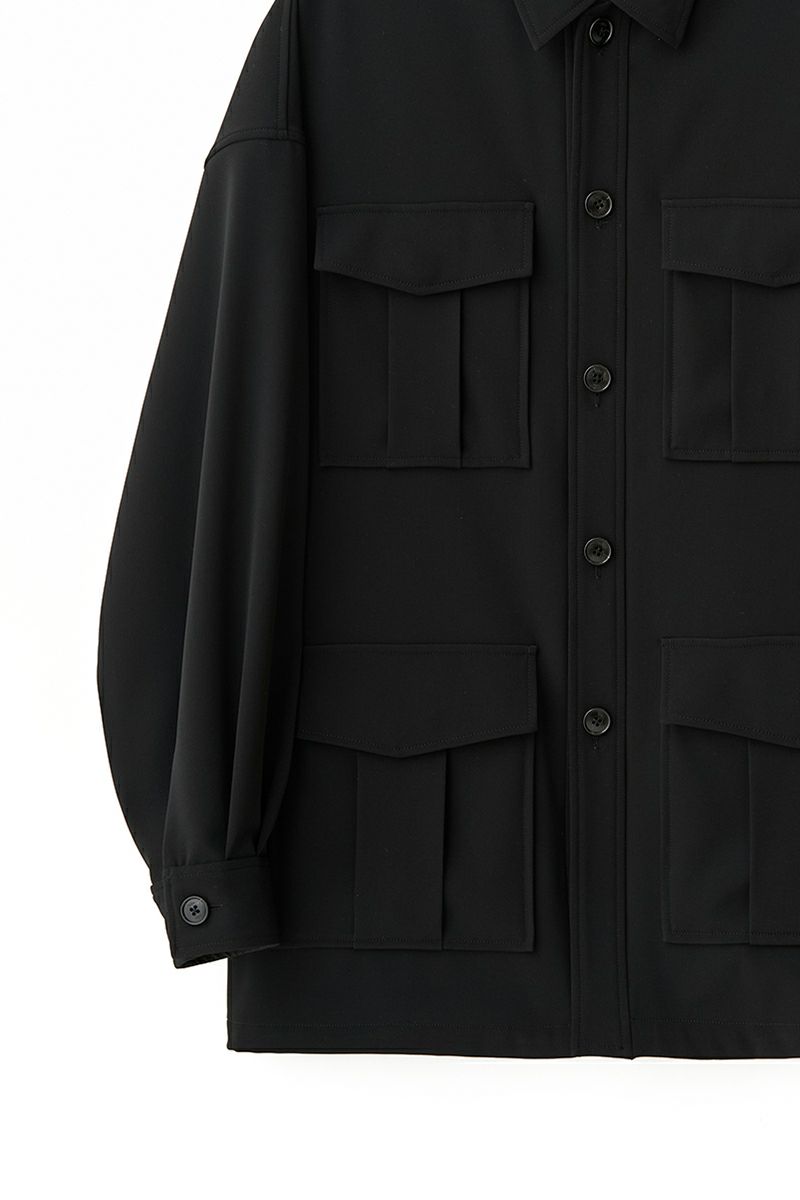 JUHA(ユハ)OVERSIZED SAFARI JACKET オーバーサイズサファリジャケット 10220702