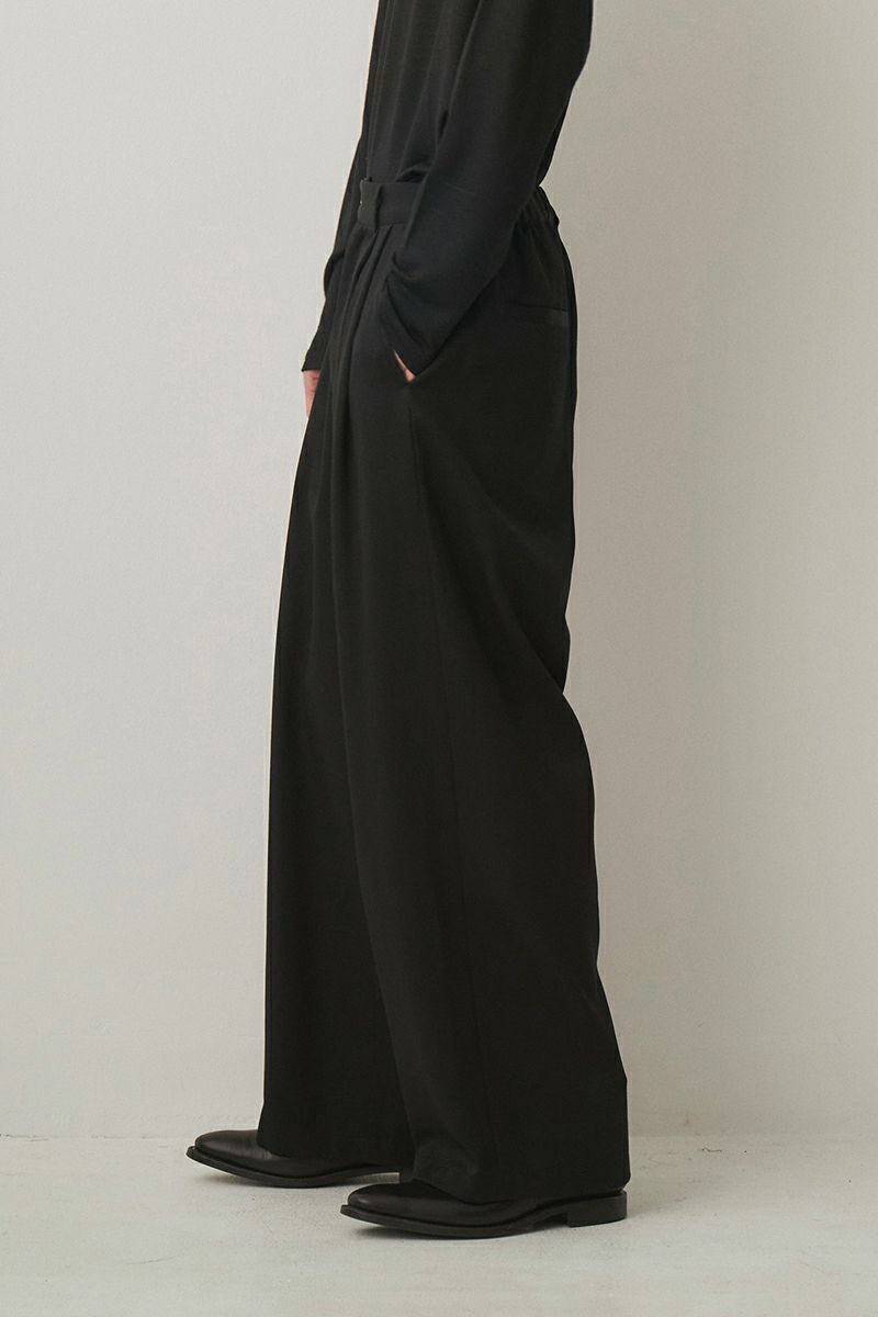 JUHA(ユハ) 2TUCK WIDE EASY PANTS 2タックワイドイージーパンツ 10220805-1