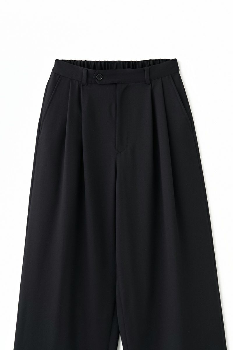 JUHA(ユハ) 2TUCK WIDE EASY PANTS 2タックワイドイージーパンツ 10220805-1