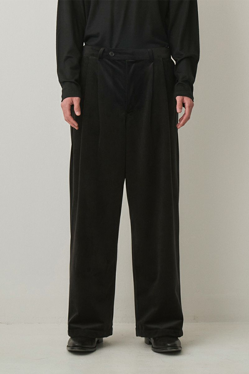 JUHA(ユハ) LUSTROUS CORDUROY WIDE PANTS ラスタラスコーデュロイワイドパンツ 10220805-2