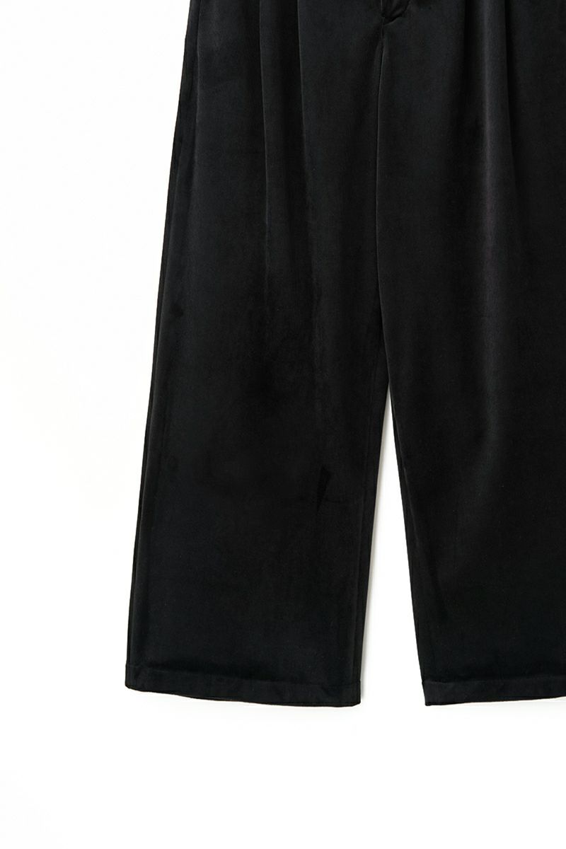 JUHA(ユハ) LUSTROUS CORDUROY WIDE PANTS ラスタラスコーデュロイワイドパンツ 10220805-2