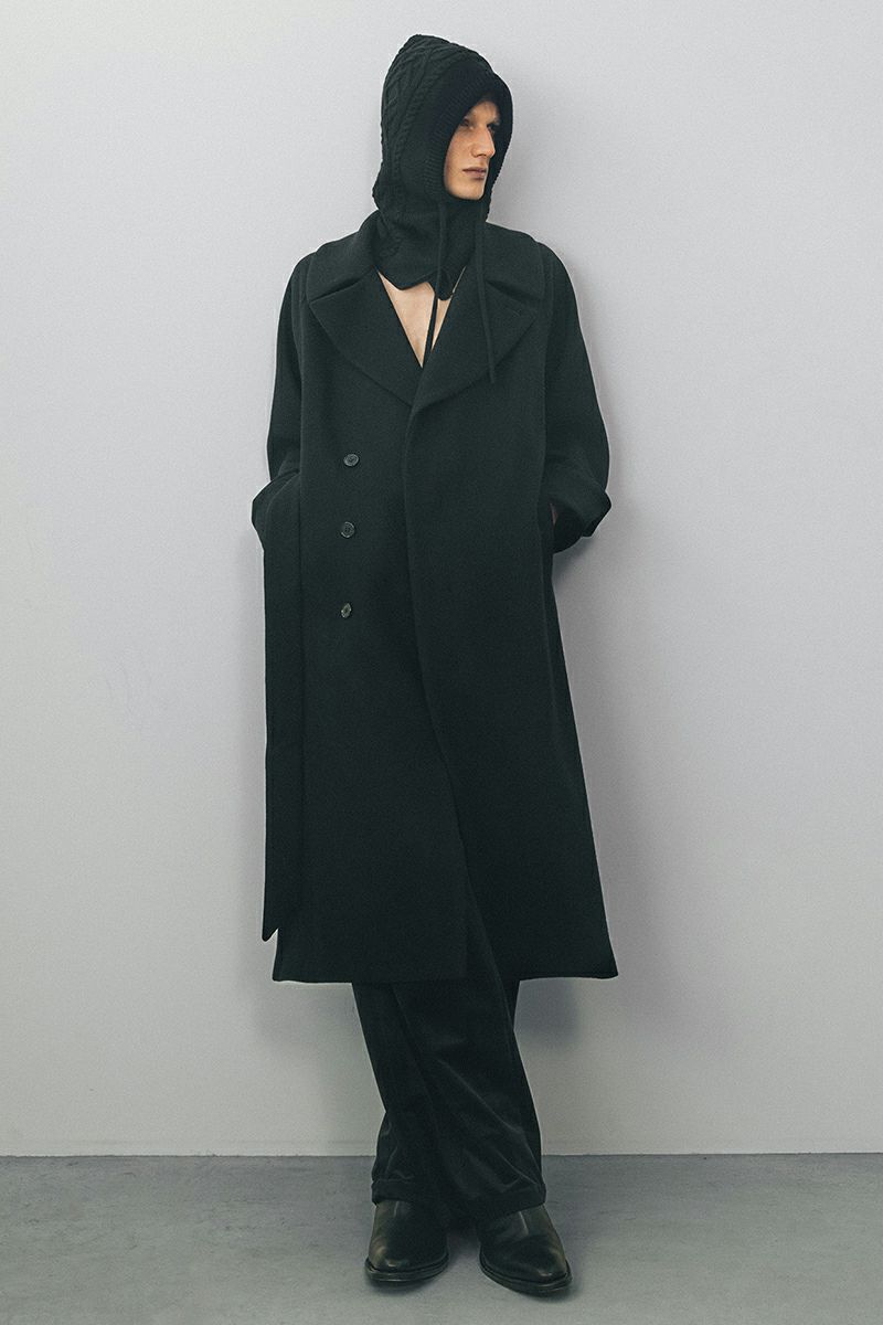 JUHA(ユハ) DUAL-TONE CABLE HOODED GAITER デュアルトーンケーブルフードゲートル 10220901