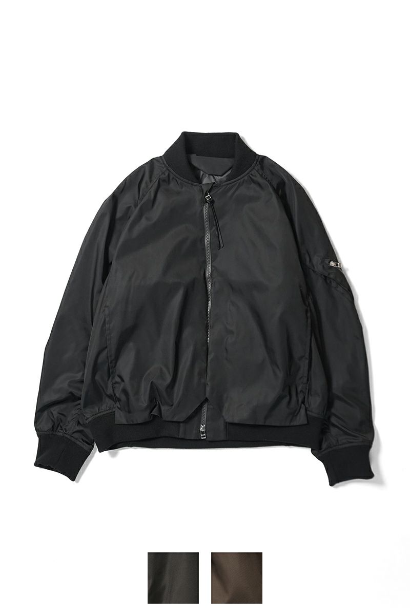 NotE BALLON BOMBER JACKET バルーン ボンバージャケット NötE「Ballon Bomber Jacket」 | gouter le cabinet
