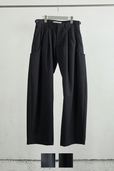 NVRFRGT(ネバーフォーゲット) CURVED LEG UTILITY TROUSERS カーブレッグユーティリティトラウザーズ NF252P01