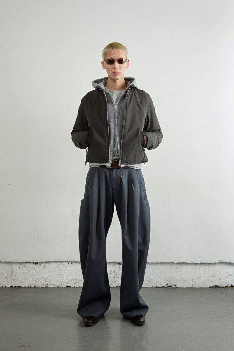 NVRFRGT(ネバーフォーゲット) CURVED LEG UTILITY TROUSERS カーブレッグユーティリティトラウザーズ NF252P01