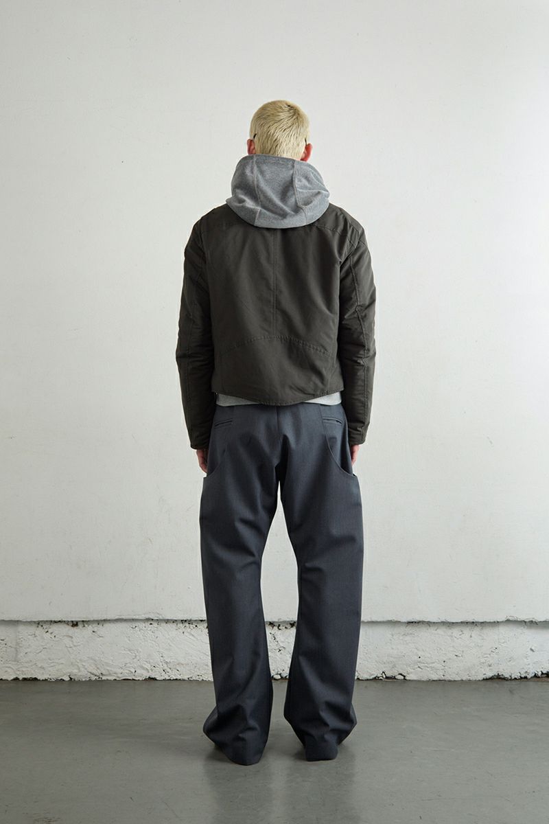 NVRFRGT(ネバーフォーゲット) CURVED LEG UTILITY TROUSERS カーブレッグユーティリティトラウザーズ NF252P01