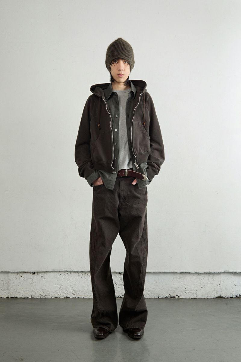 NVRFRGT(ネバーフォーゲット) 3D TWISTED WIDE LEG JEANS 3Dツイステッドワイドレッグジーンズ NF252P10B