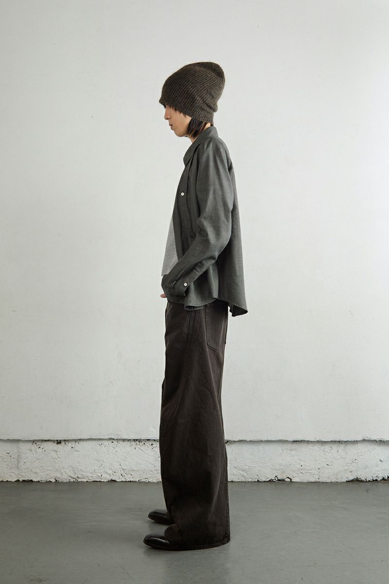 NVRFRGT(ネバーフォーゲット) PLAID LONG SLEEVE SHIRT プレイド長袖シャツ NF252S01