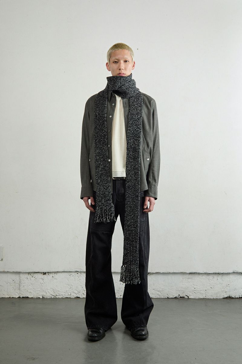 NVRFRGT(ネバーフォーゲット) PLAID LONG SLEEVE SHIRT プレイド長袖シャツ NF252S01