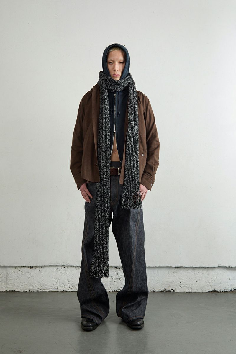 NVRFRGT(ネバーフォーゲット) PLAID LONG SLEEVE SHIRT プレイド長袖シャツ NF252S01