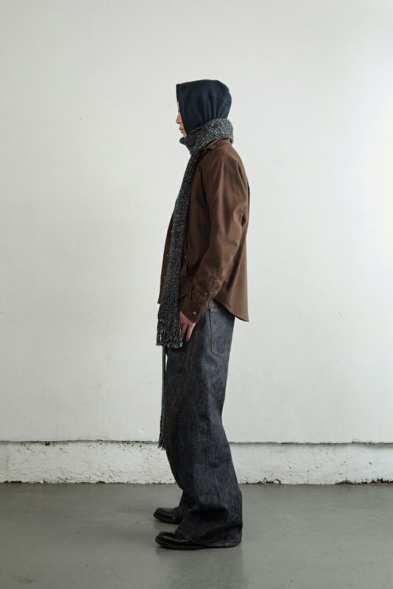 NVRFRGT(ネバーフォーゲット) PLAID LONG SLEEVE SHIRT プレイド長袖シャツ NF252S01