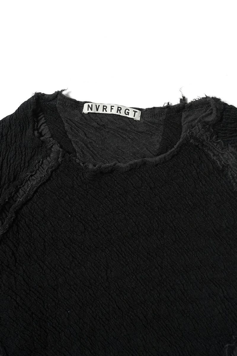 NVRFRGT(ネバーフォーゲット) PANELED LONG SLEEVE T SHIRT パネル長袖Tシャツ NF252T01
