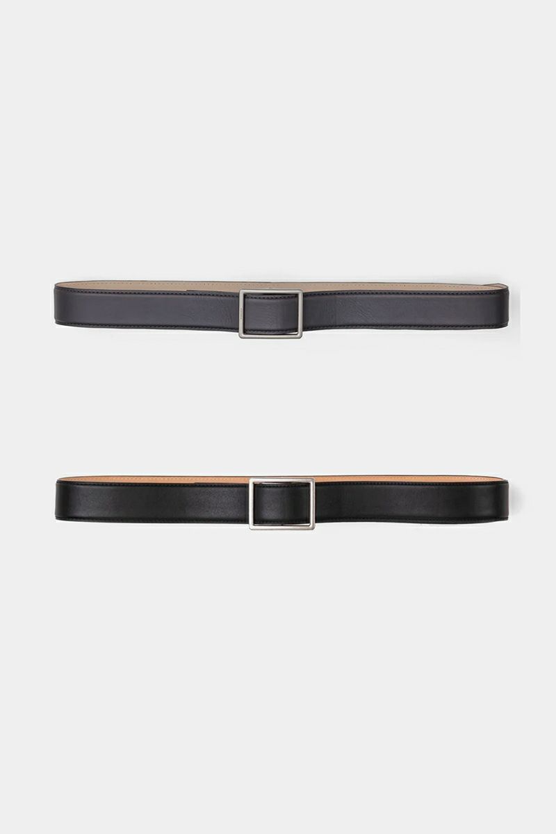 Gr000aphpaper(グラフペーパー)Holeless Leather Classic Belt ホールレスレザークラシックベルト GU252-90033B