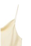CLANE(クラネ) DRAPE SATIN CAMISOLE TOPS ドレープサテンキャミソールトップス 18122-4282
