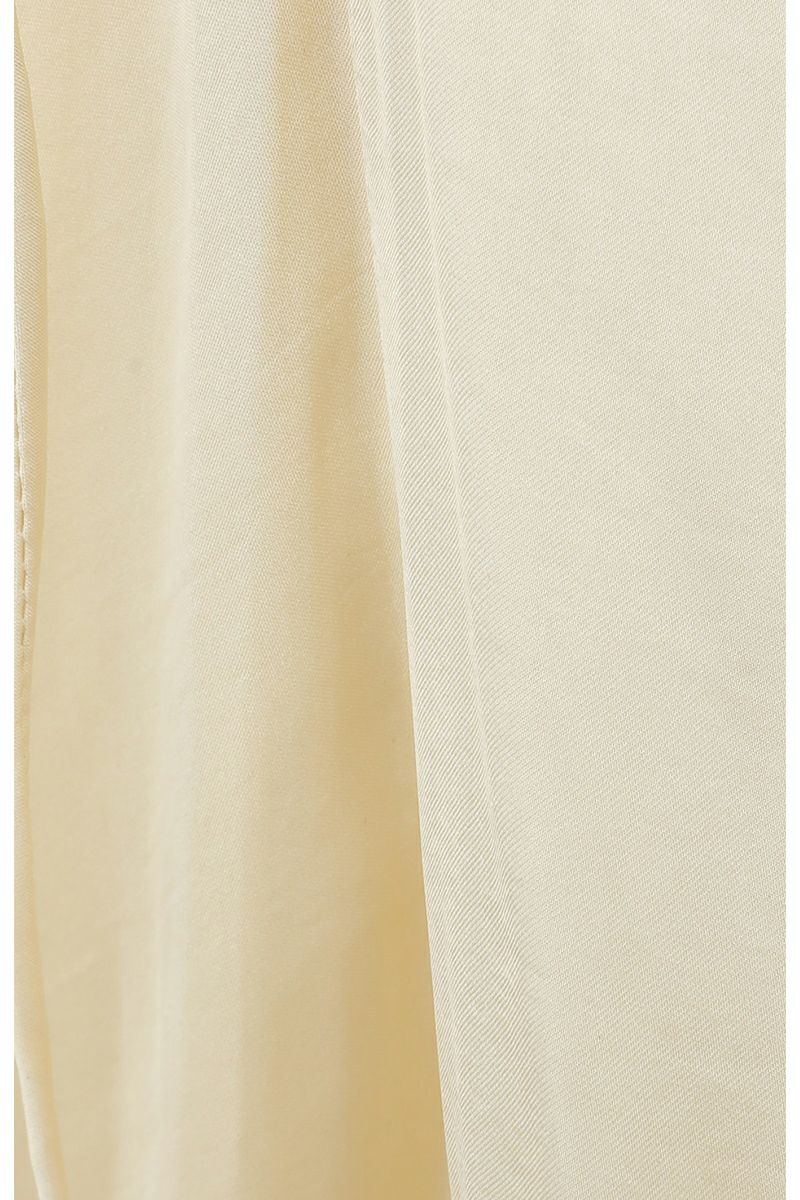 CLANE(クラネ) DRAPE SATIN CAMISOLE TOPS ドレープサテンキャミソールトップス 18122-4282