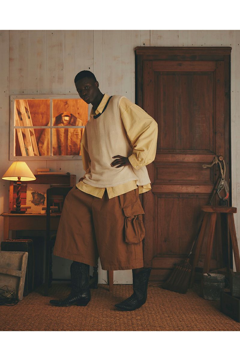 refomed(リフォメッド) KINCHAKU DUCK TRUNKS キンチャクダックトランクス REPT-040