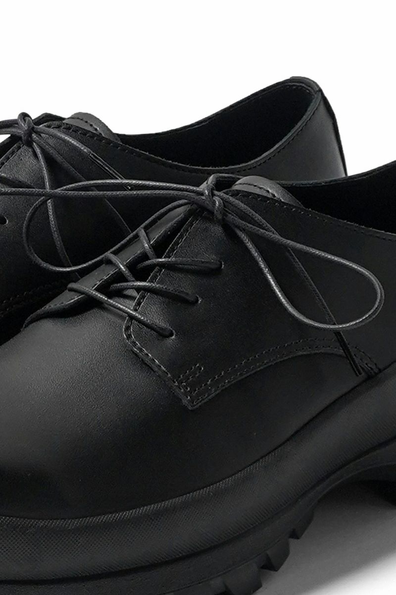 ♡新品未使用♡ パドローネ　ダービーシューズ　ラバーソール　ブラック　1759 PADRONE スリッポン パドローネ / FRONT GORE SHOES VIBRAM