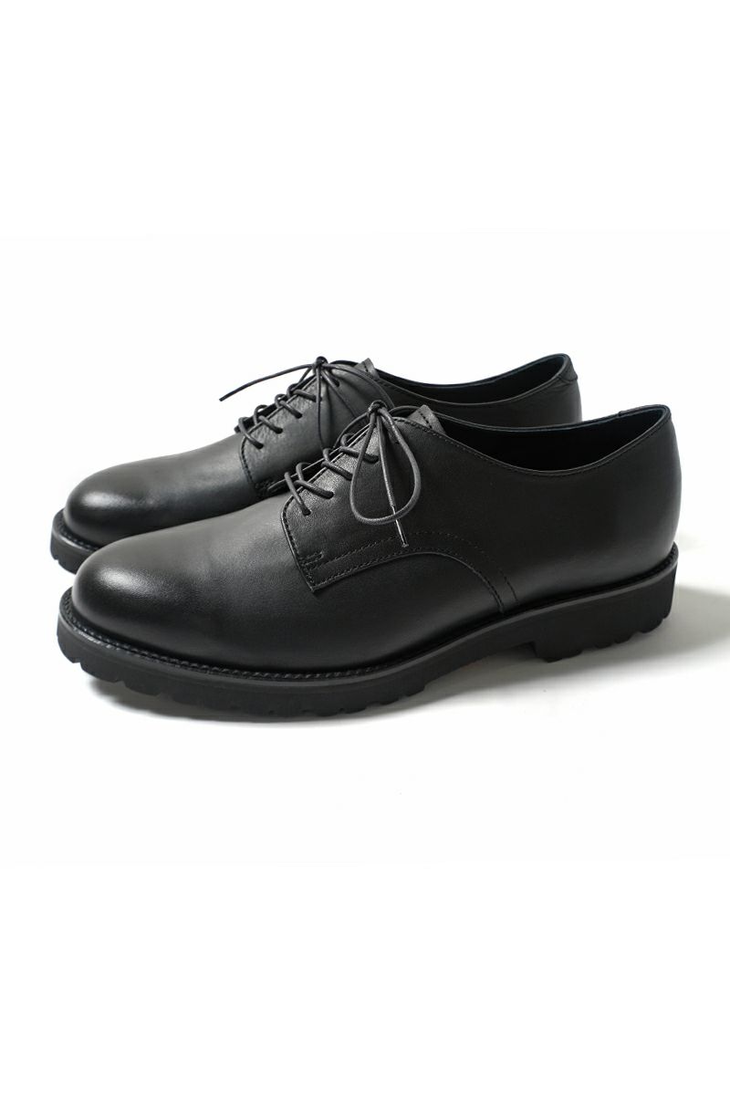 PADRONE(パドローネ) DERBY PLAIN TOE SHOES (WATER PROOF LEATHER) ダービープレーントゥシューズ ウォータープルーフレザー PU8759-2008-23C