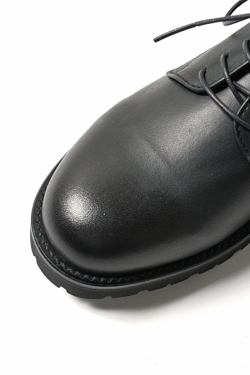 PADRONE(パドローネ) DERBY PLAIN TOE SHOES (WATER PROOF LEATHER) ダービープレーントゥシューズ ウォータープルーフレザー PU8759-2008-23C