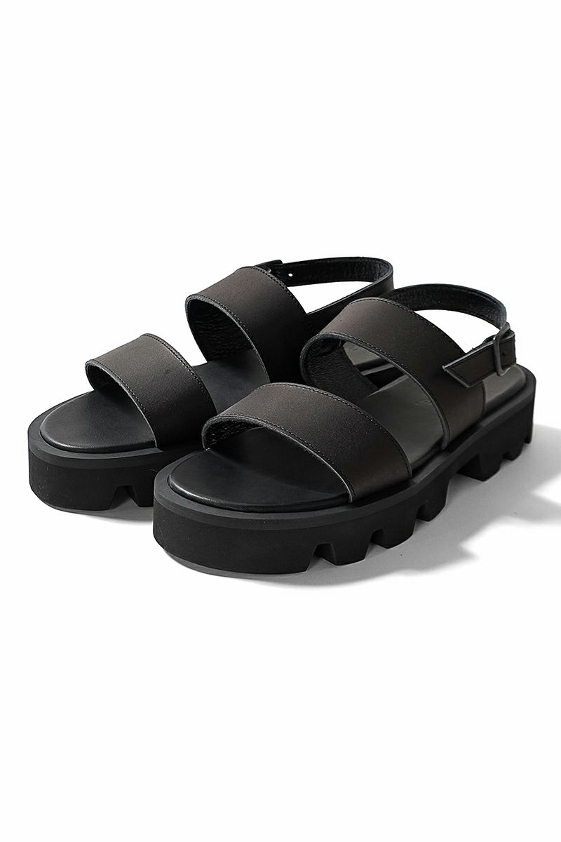 PADRONE(パドローネ) CS BACK STRAP SANDALS チャンキーソールバックストラップサンダル PU2308-3206-24A