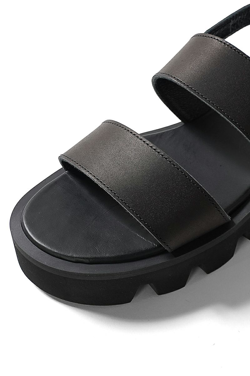 PADRONE(パドローネ) CS BACK STRAP SANDALS チャンキーソールバックストラップサンダル PU2308-3206-24A