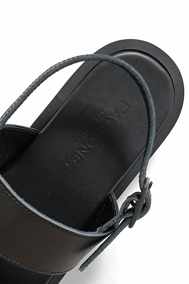 PADRONE(パドローネ) CS BACK STRAP SANDALS チャンキーソールバックストラップサンダル PU2308-3206-24A