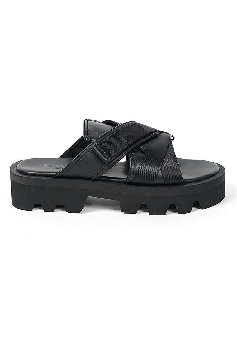 PADRONE(パドローネ) CS MULTI STRAP SANDALS マルチストラップサンダル PU2308-3207-25A