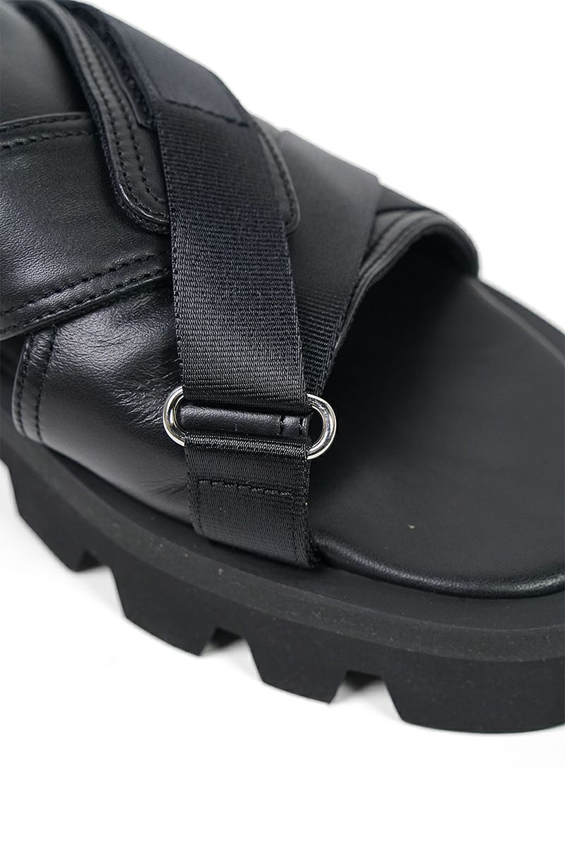 PADRONE(パドローネ) CS MULTI STRAP SANDALS マルチストラップサンダル PU2308-3207-25A